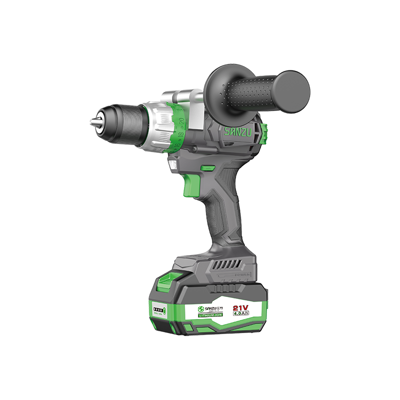 21V 160mm 120N.M Torque 2-Variável Speed ​​Impact Brush Brills sem escova